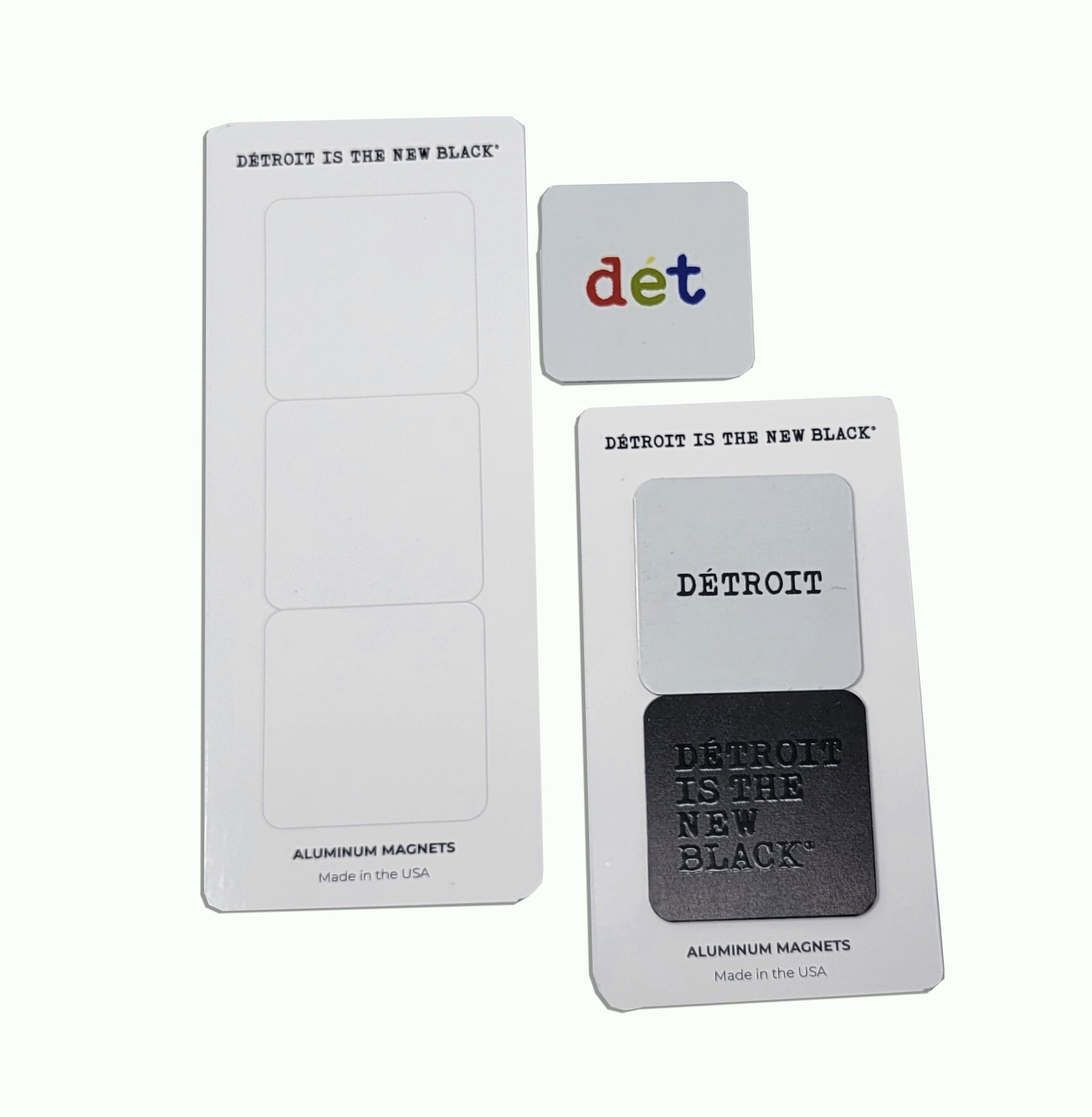 Aluminum Magnet Set