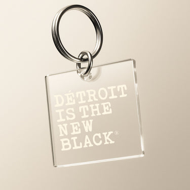 Clear Acrylic Keychain