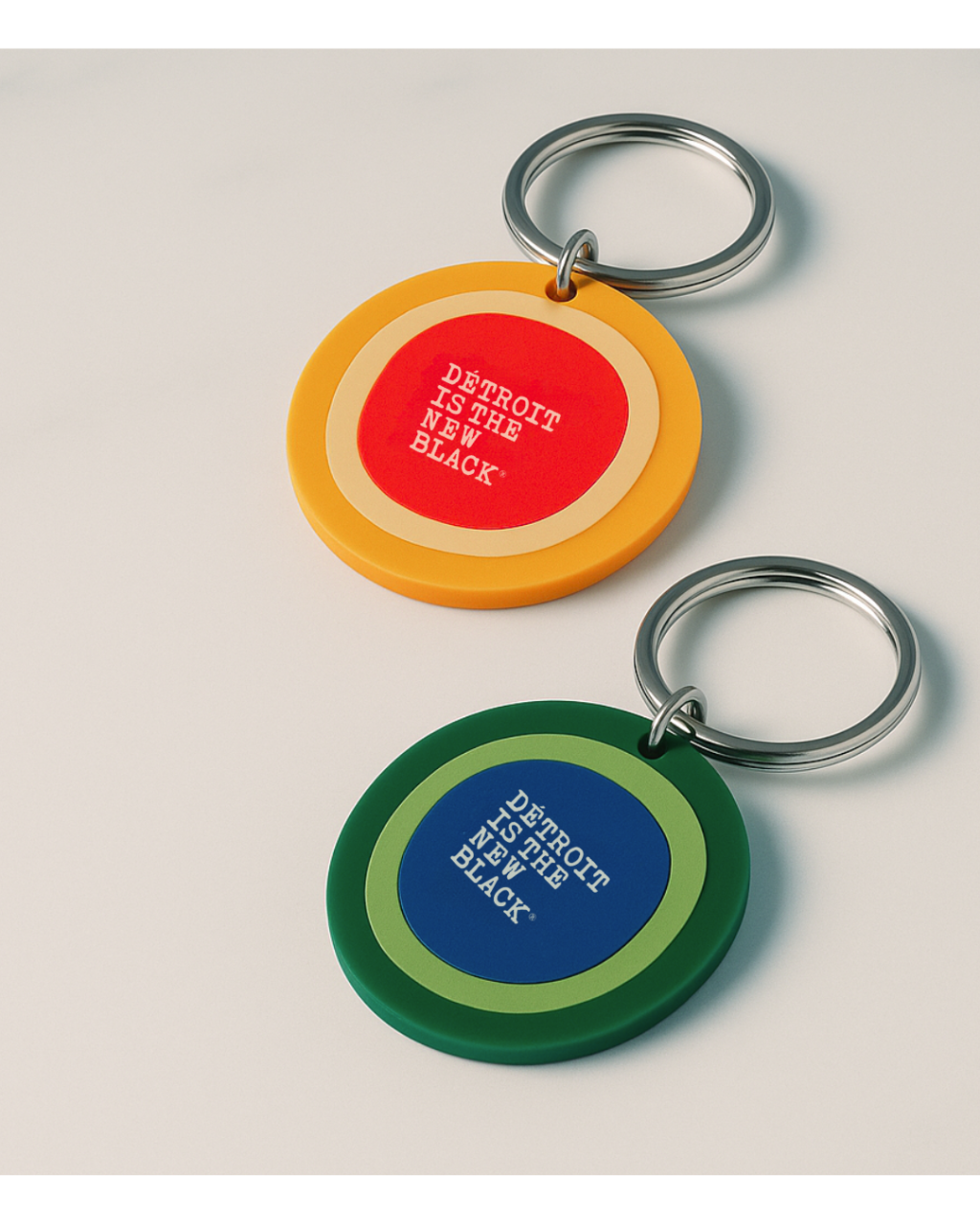 Acrylic Lava Keychain