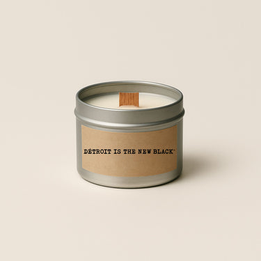 Metal Tin Candle