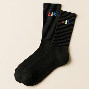 Dét Embroidered Socks