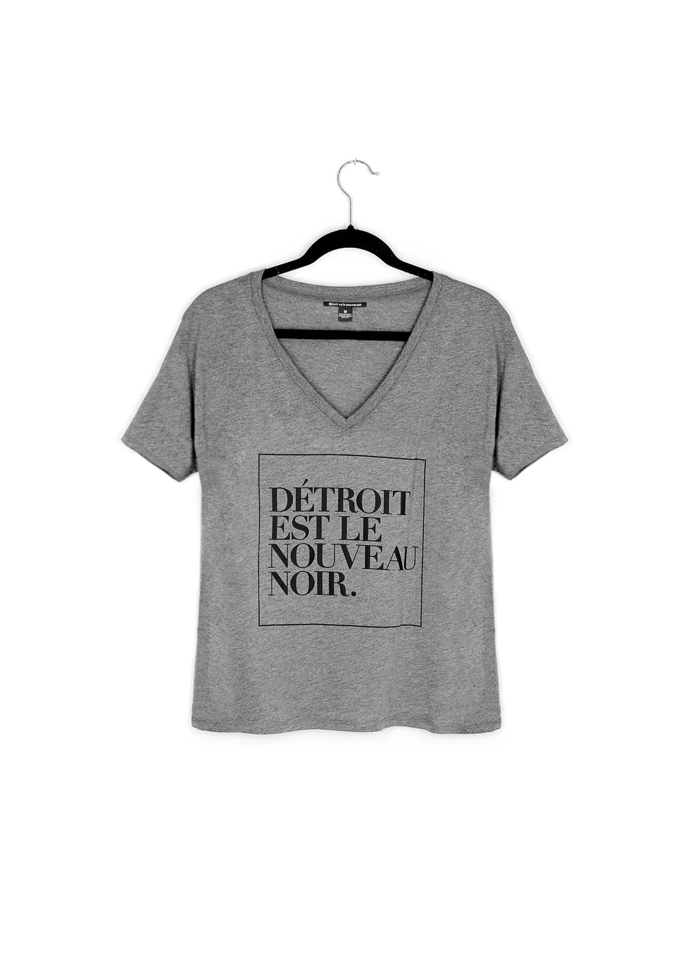 French Woodward V Neck Tee