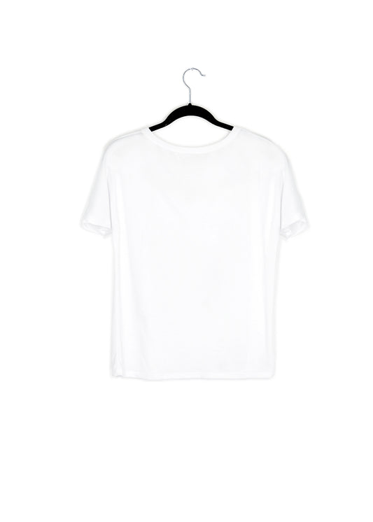 French Woodward V Neck Tee
